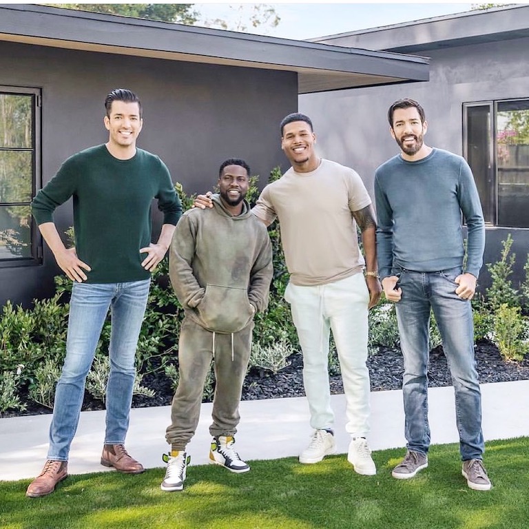 Property Brothers, Kevin Hart, and Ron Everline