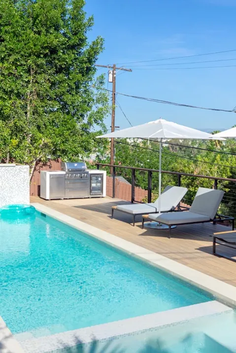 Pool construction by MG Construction & Decks